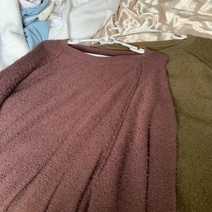 two free people sweaters